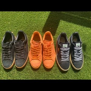 PUMA SUEDE BUNDLE  Mens 8) (Women 9.5)